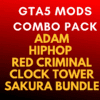 GTA 5 Mods Free Fire Combo Pack 5 items included
