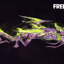 Alternative view of GTA5 Mods Free Fire Green Flame Draco M10