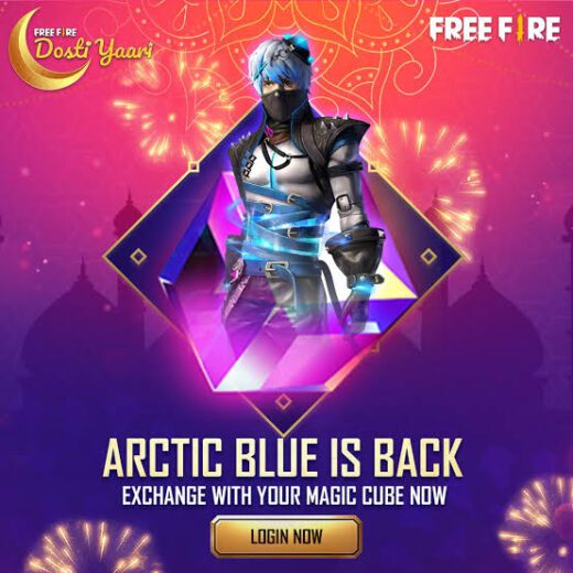 GTA 5 Mods Free Fire Arctic Blue Bundle