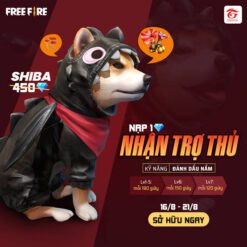 GTA 5 Mods Free Fire Shiba Pet (Companion)
