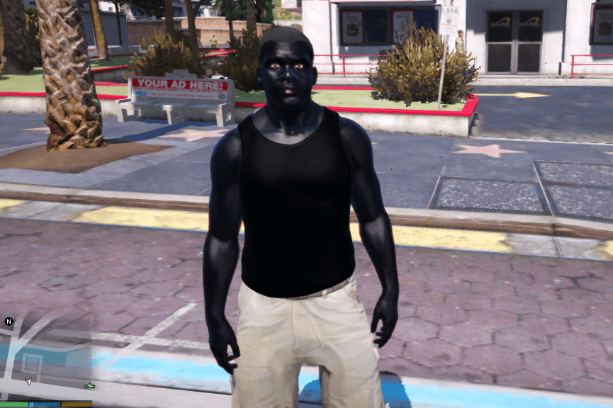 Download GTA 5 Mods Black Franklin