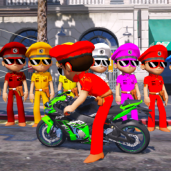 GTA 5 Mods BiG Singham 10 Ped Combo Pack