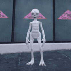 GTA 5 Mods Mexican Alien Addon Ped