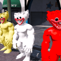 GTA 5 Mods Huggy Wuggy Addon Ped