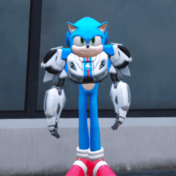 GTA 5 Mods Transformers Sonic Level 2 Addon Ped