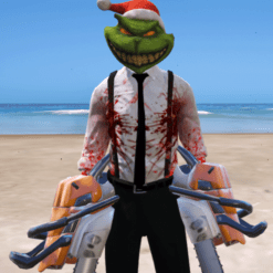 GTA 5 Mods Horror Grinch Addon Ped