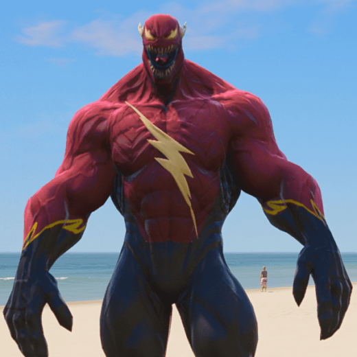 GTA 5 Mods God Venom Flash Addon Ped