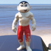 GTA 5 Mods Muscle Shinchan Kid Addon Ped