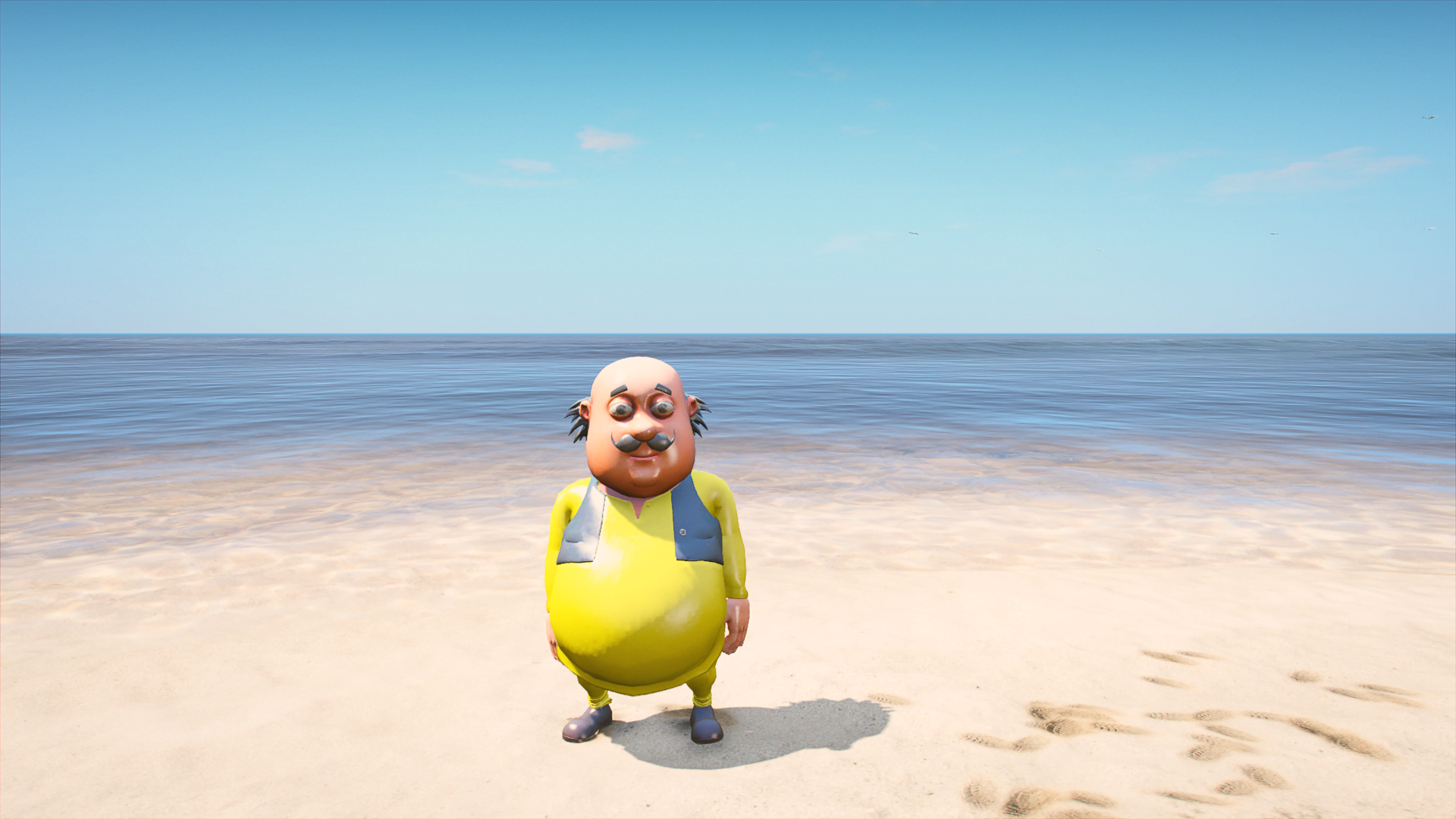 GTA 5 Mods Motu in MOTU PATLU Addon Ped