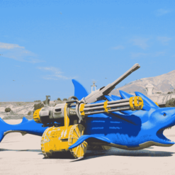 GTA 5 Mods Shark Sonic Addon Ped
