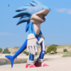 GTA 5 Mods Shark Sonic Addon Ped (V3)