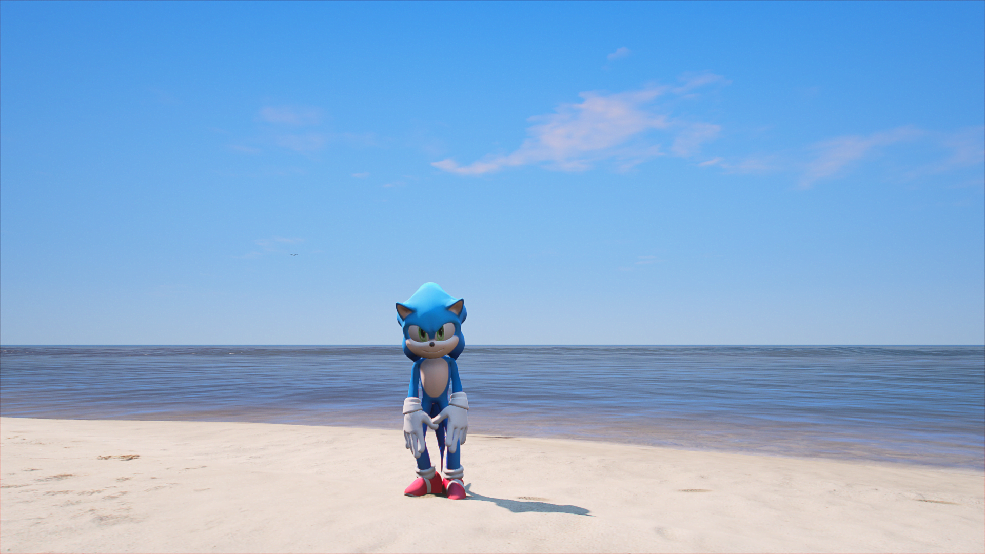 GTA 5 Mods Shark Sonic Addon Ped (V1)