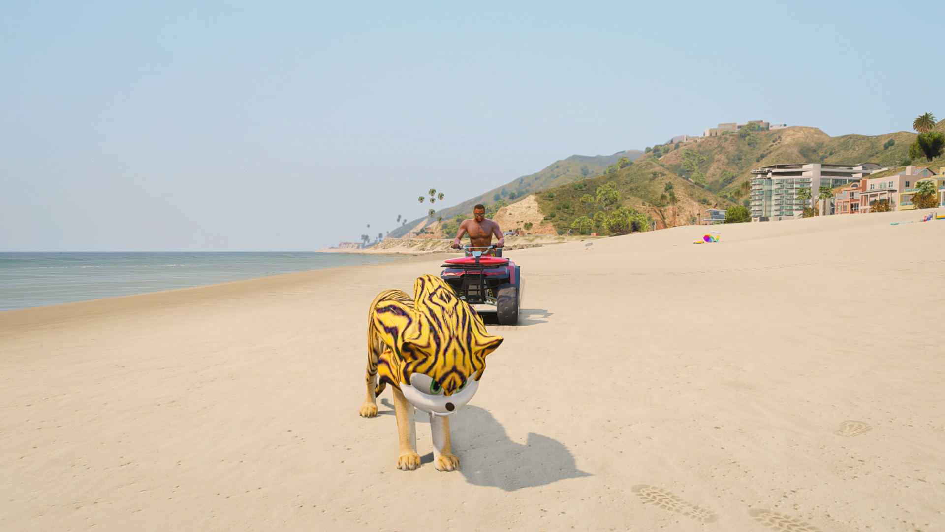 GTA 5 Mods Tiger Sonic Addon Ped