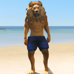 GTA 5 Mods Lion Man Addon Ped