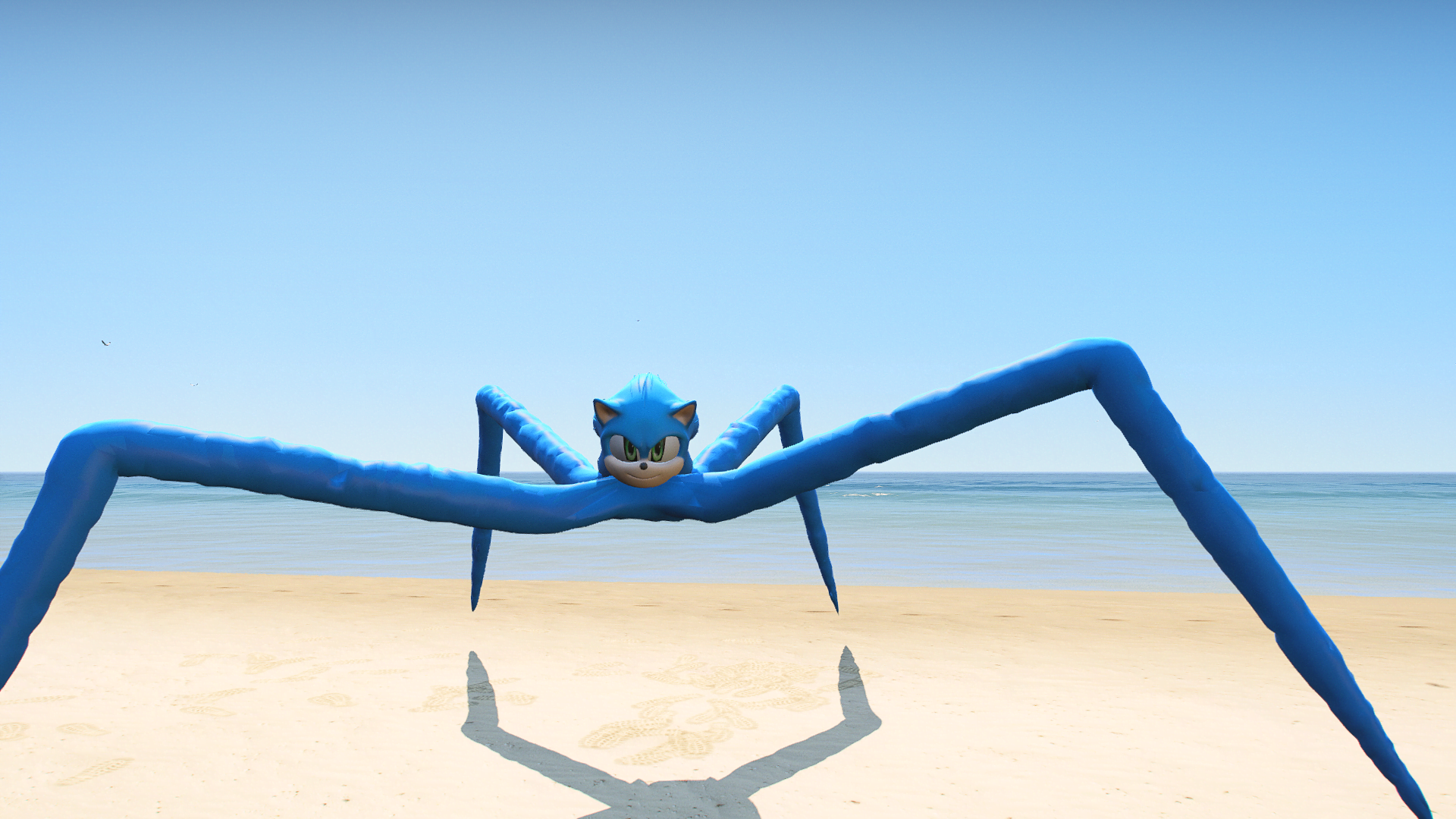 GTA 5 Mods Sonic the Spider Addon Ped