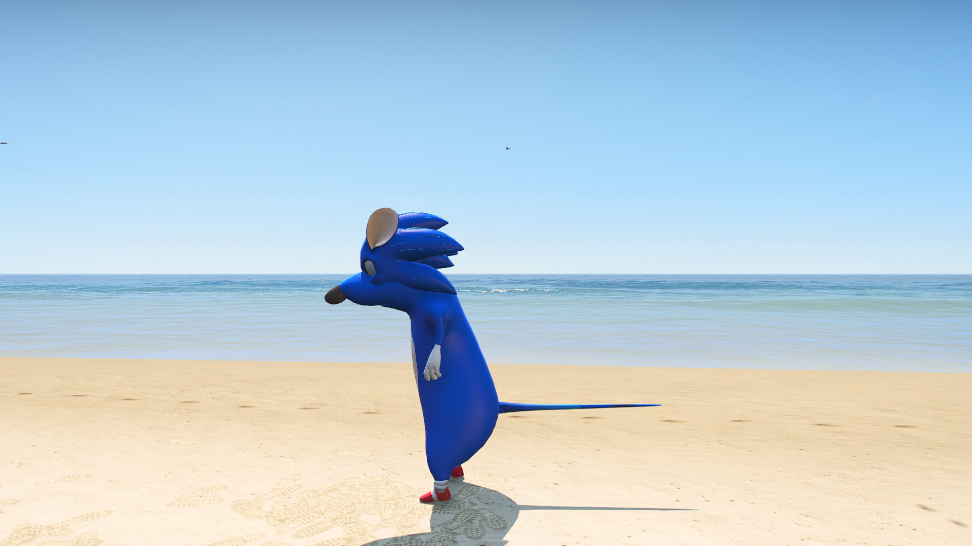 GTA 5 Mods Sonic the Mouse Addon Ped