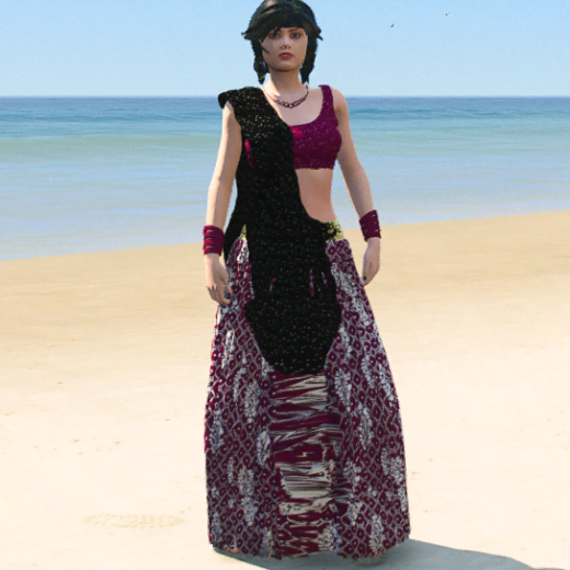 GTA 5 Mods Indian Girl Addon Ped