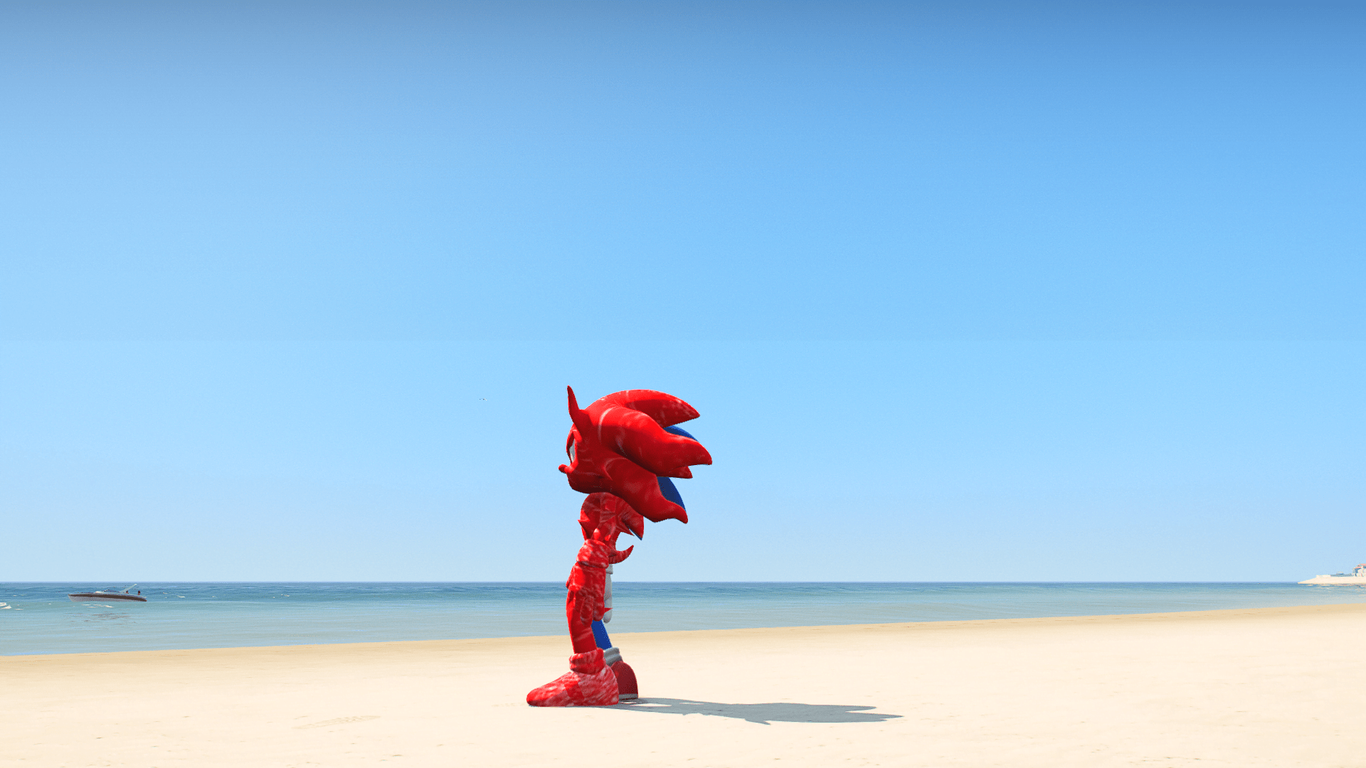 GTA 5 Mods WEREWOLF SONIC Addon Ped