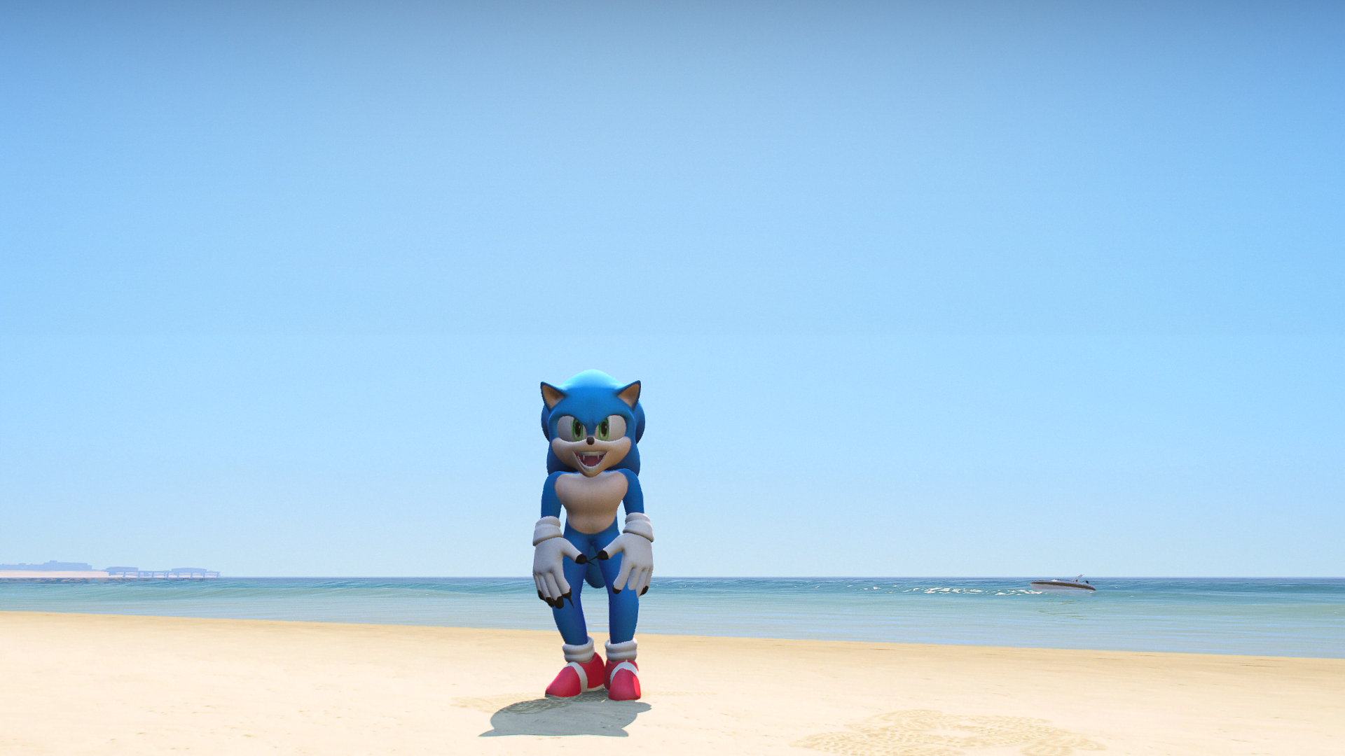 GTA 5 Mods WEREWOLF SONIC Addon Ped