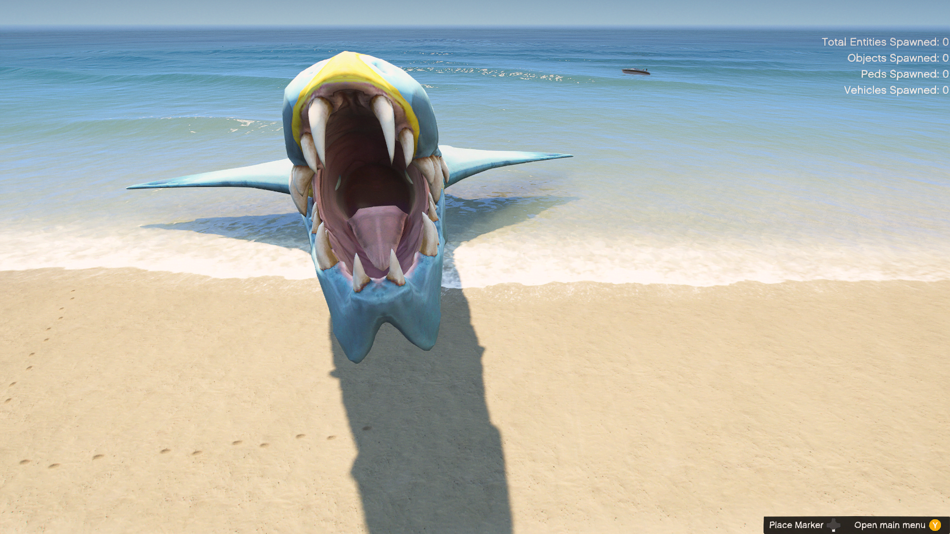 GTA 5 Mods Monster Shark Addon Ped