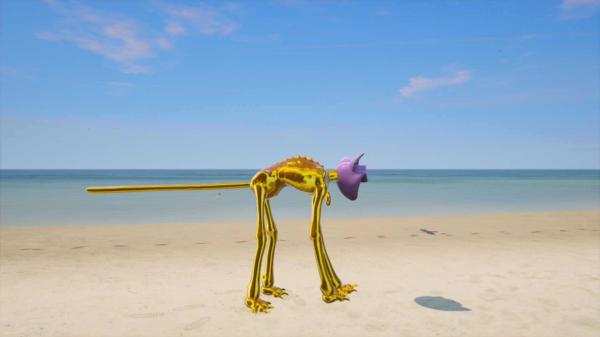 GTA 5 Mods Gold Monster CatNap Addon Ped