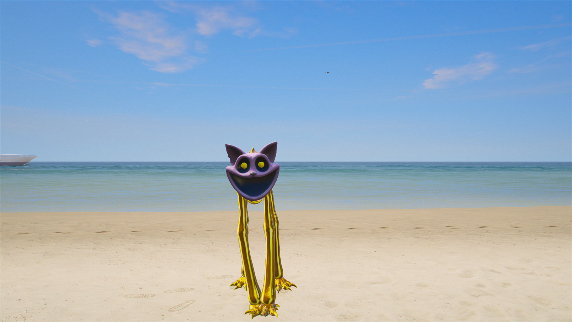 GTA 5 Mods Gold Monster CatNap Addon Ped