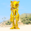 GTA 5 Mods Gold Sonic Addon Ped