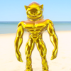 GTA 5 Mods Gold Muscular Sonic Addon Ped