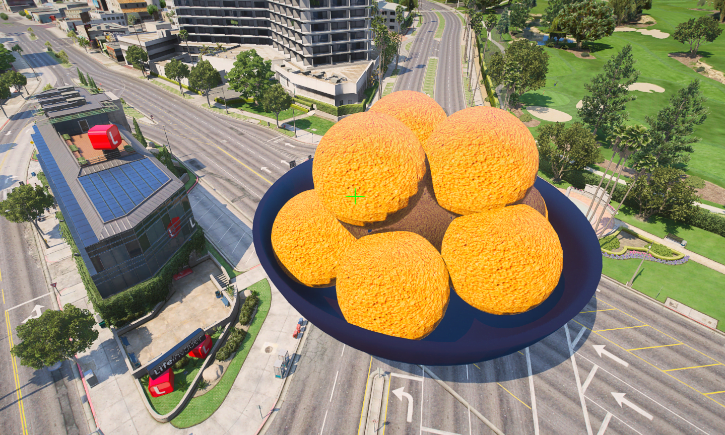 GTA 5 Mods Big Laddu Addon Props