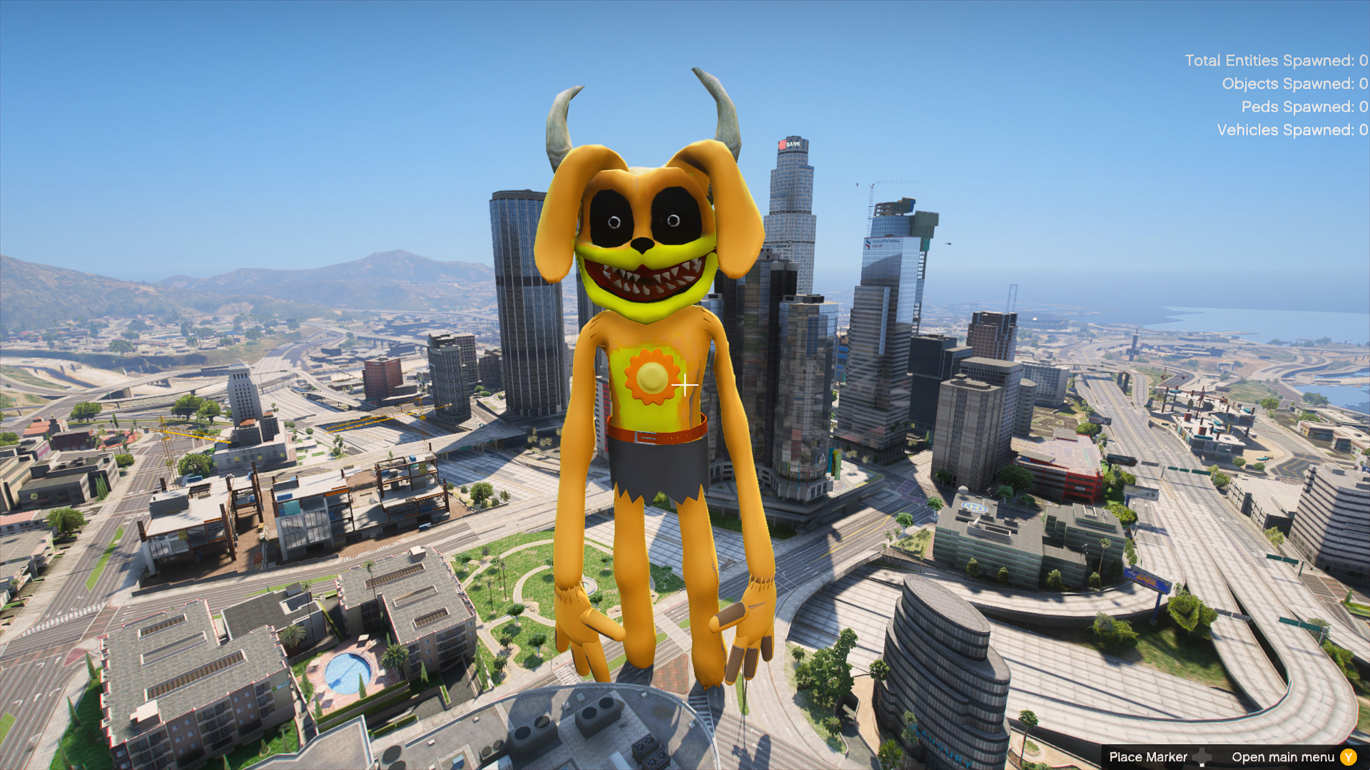 GTA 5 Mods Giant Monster DogDay Addon Ped