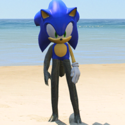 GTA 5 Mods Godzilla Sonic Addon Ped