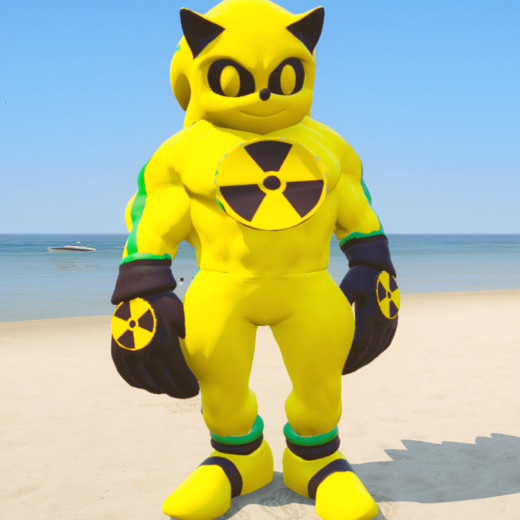 GTA 5 Mods NUCLEAR SONIC Addon Ped