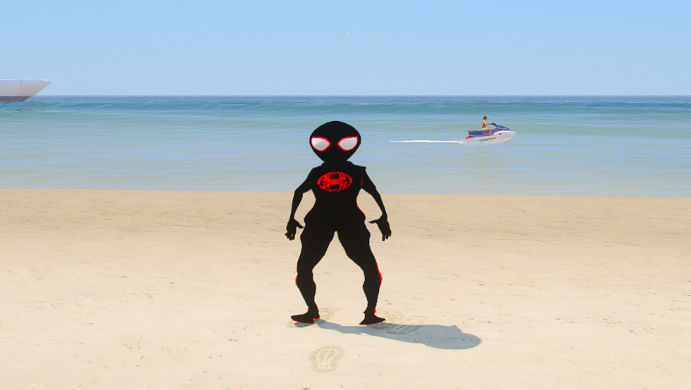 GTA 5 Mods Spiderman Miles Morales Kid