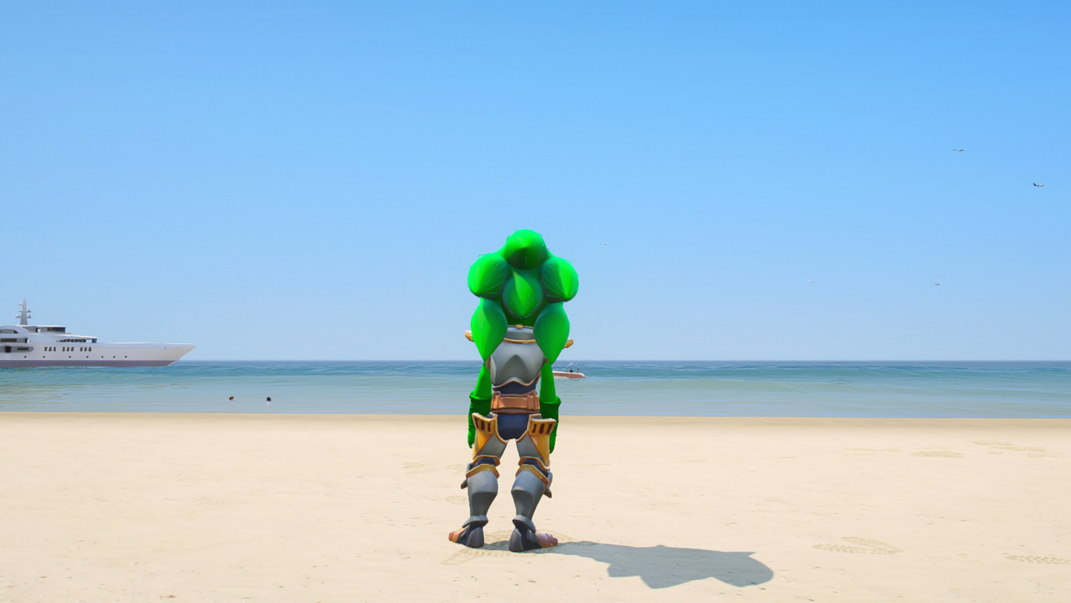 GTA 5 Mods Earth Sonic Addon Ped