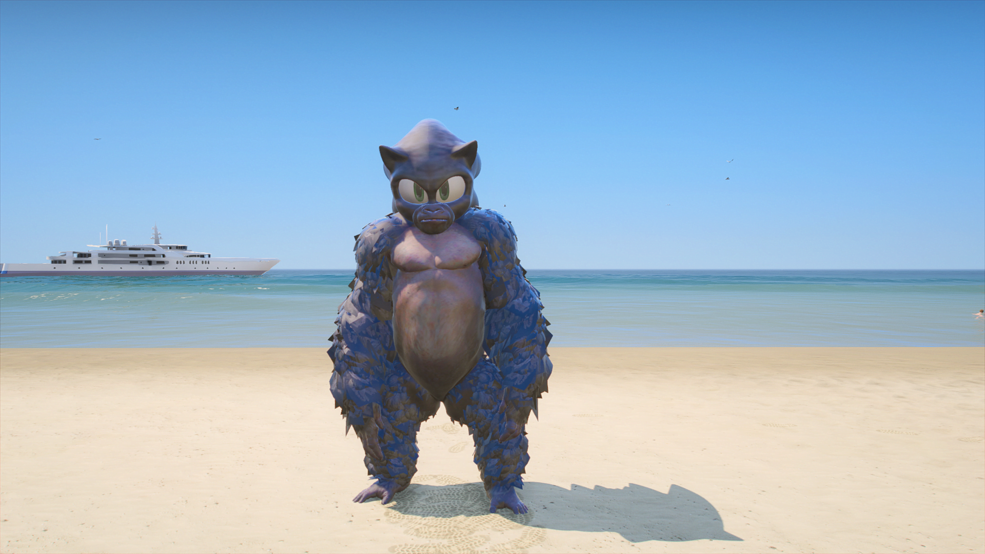 GTA 5 Mods King Kong Sonic