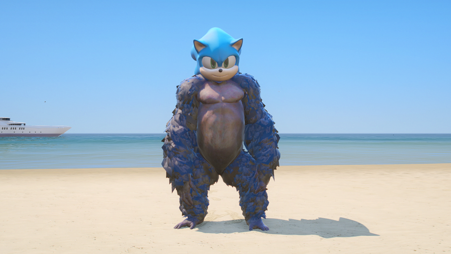 GTA 5 Mods King Kong Sonic