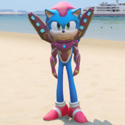 GTA 5 Mods Sonic Iron Man