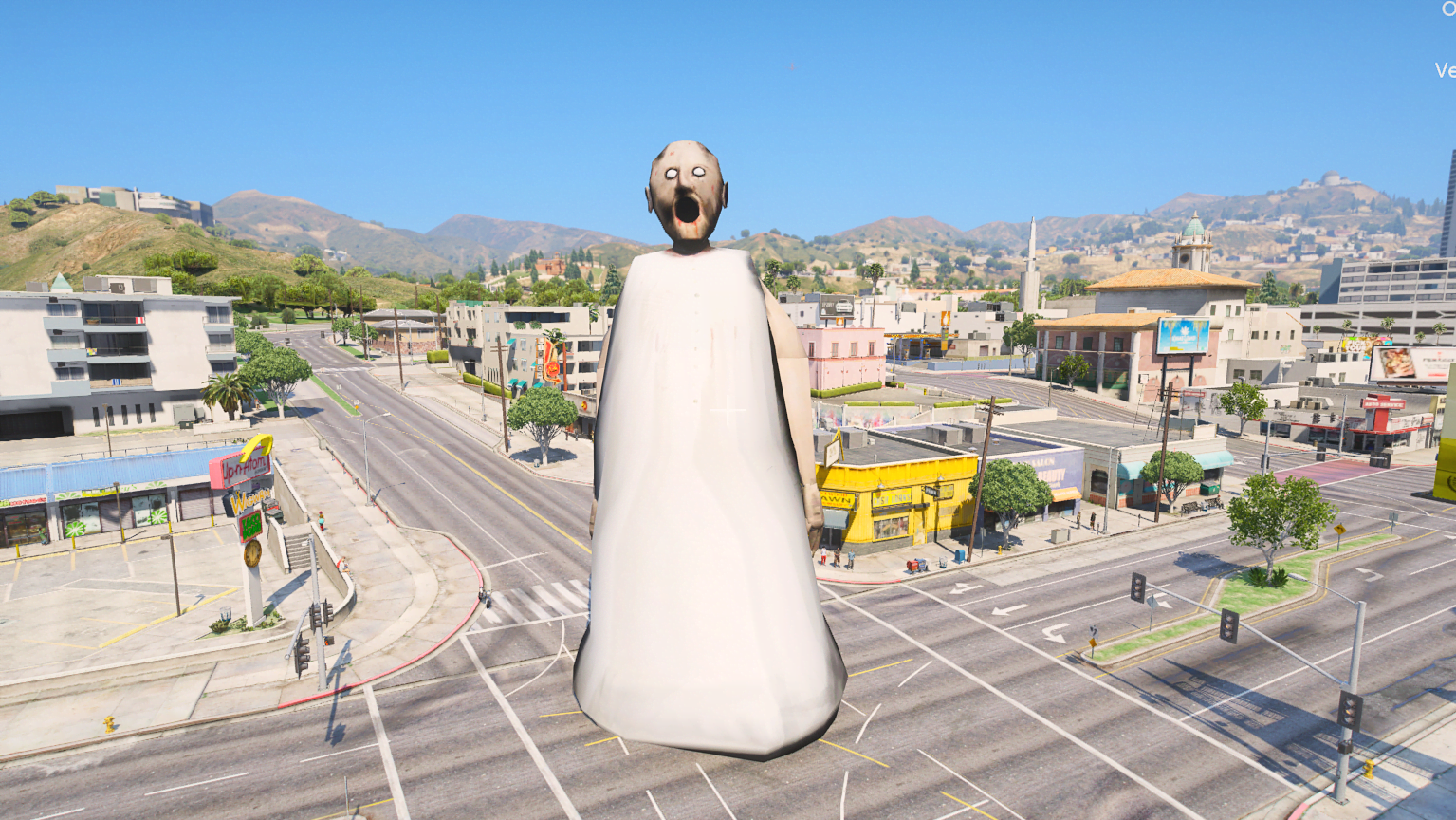 GTA 5 Mods Granny Giant Ped