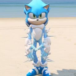 GTA 5 Mods Ice Sonic