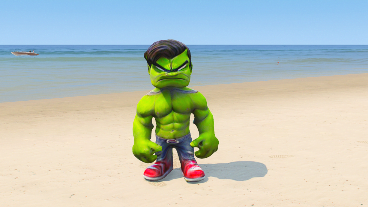 GTA 5 Mods Hulk Kid