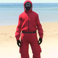 GTA 5 Mods Squid Game Square Soldier