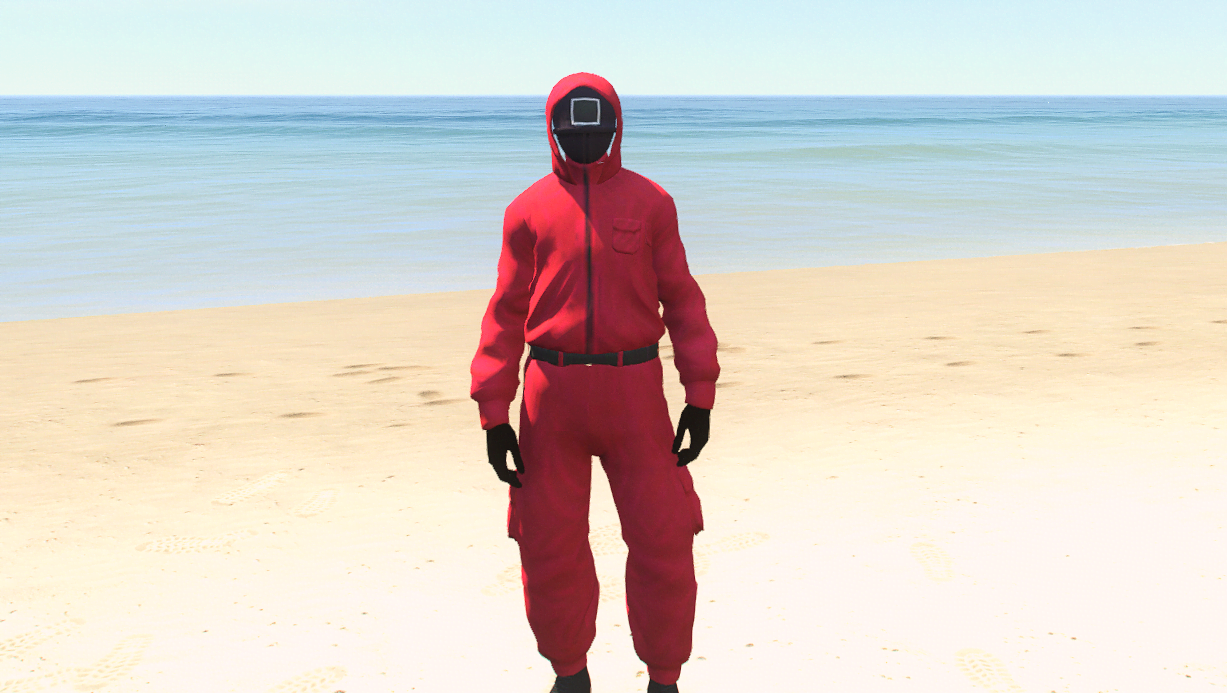 GTA 5 Mods Squid Game Square Soldier