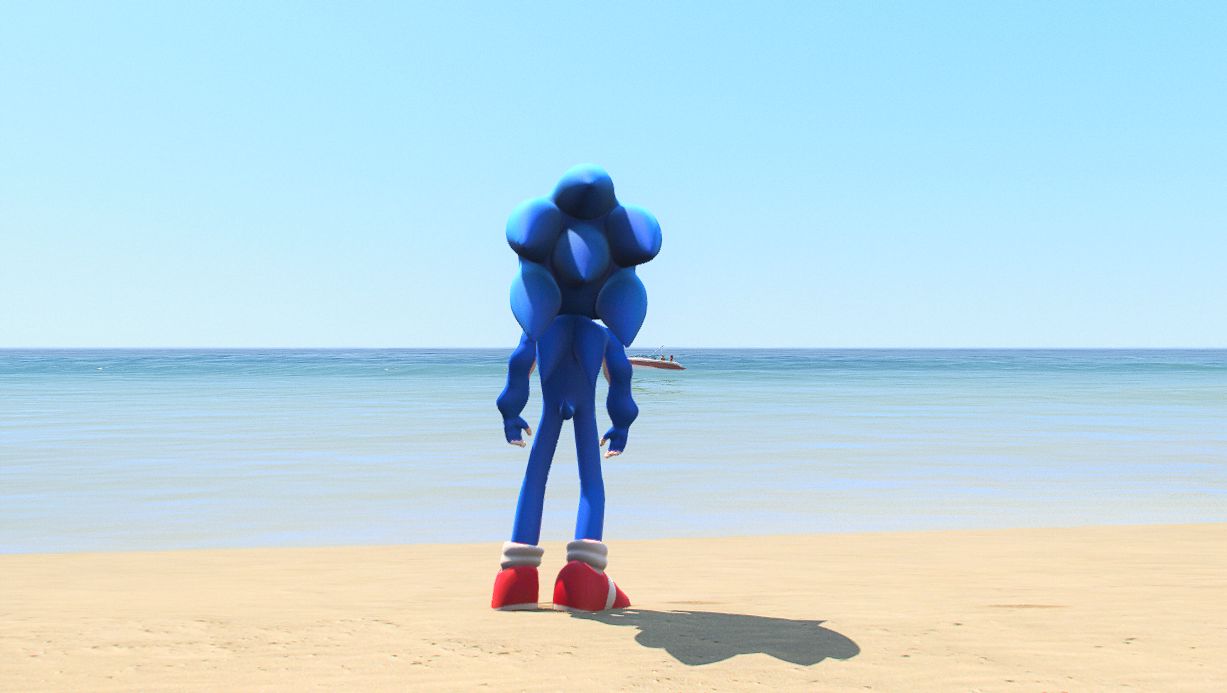 GTA 5 Mods T-Rex Sonic