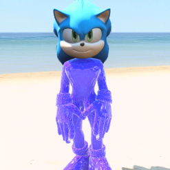 GTA 5 Mods Sapphire Sonic