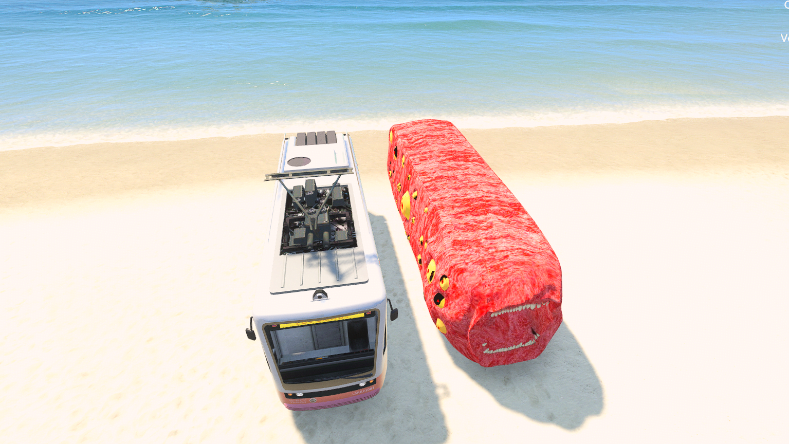 GTA 5 Mods Train Eater Addonprop