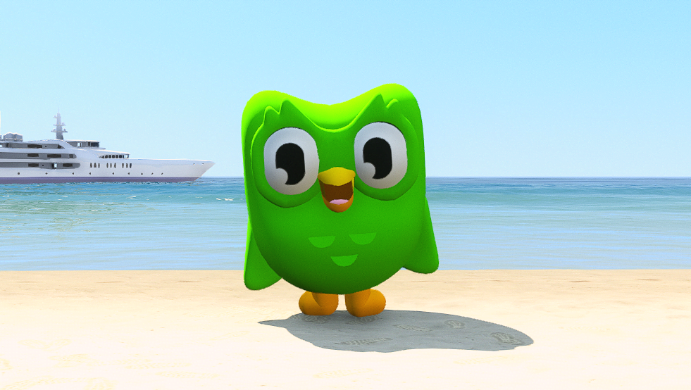 GTA 5 Mods Duolingo Addon Ped