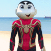 GTA 5 Mods Shinchan Head Spiderman Addon Ped