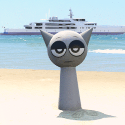 GTA 5 Mods Gray Sprunki Addon Ped