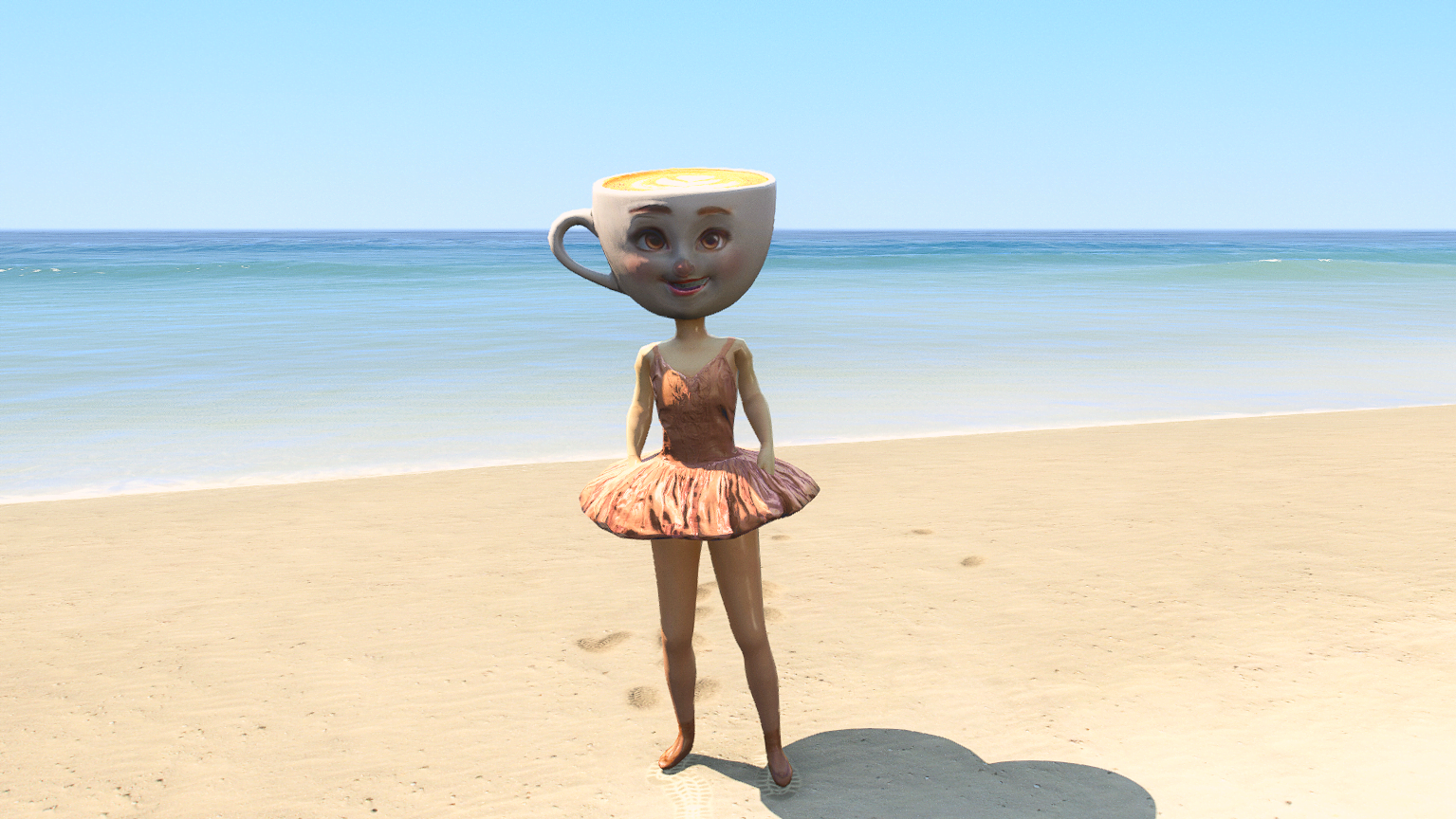 GTA 5 Mods Ballerina Capuchina Italian Brainrot