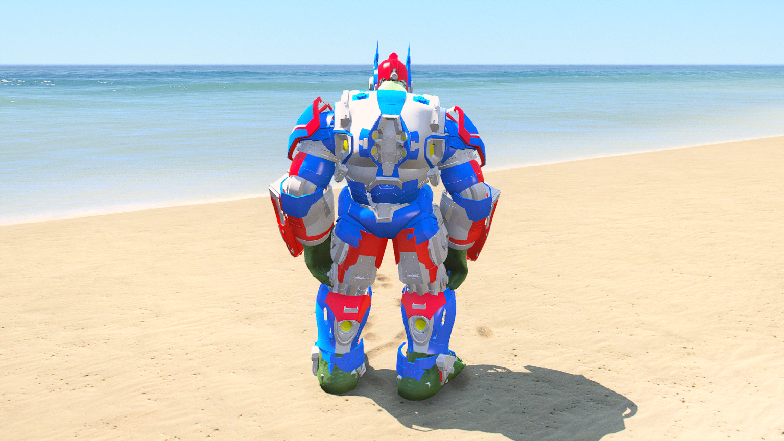 GTA 5 Mods Hulk Transformer